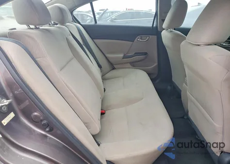 2013 Honda Civic Lx z USA, uszkodzony, nr VIN 2HGFB2F53DH596825